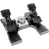 Pédalier - Filaire - Saitek by Logitech G - Pro Flight Rudder Pedals - Compatible PC - Noir