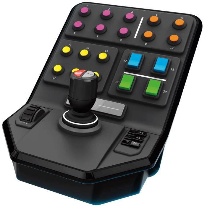 Contrôleur - Filaire - Saitek By Logitech G- Farm Sim Vehicle Side Panel - Compatible PC - Noir