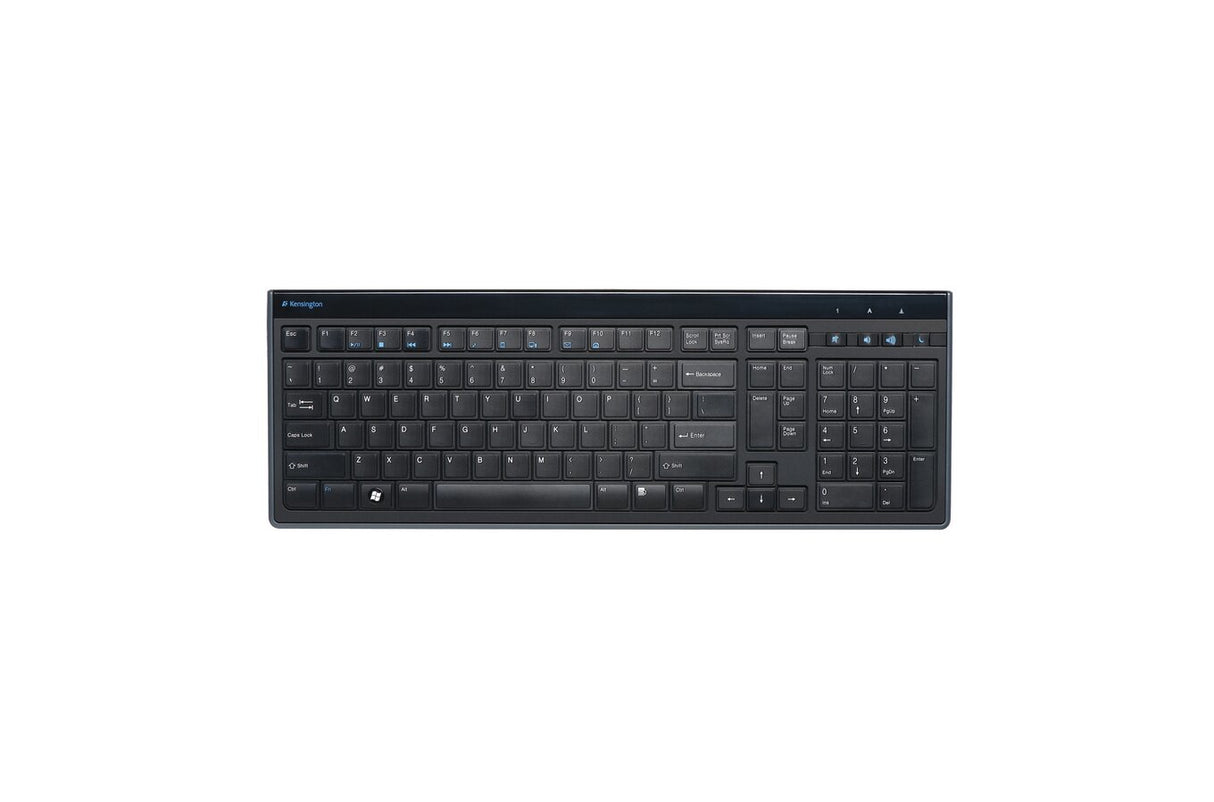 Kensington, clavier filaire Ultra Plat, Advance Fit, AZERTY, Noir