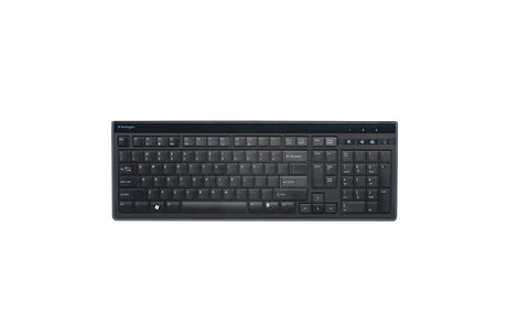 Kensington, clavier filaire Ultra Plat, Advance Fit, AZERTY, Noir