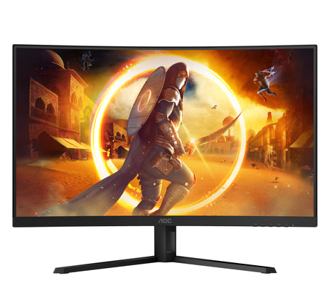 Ecran PC incurvé Gamer - AOC - 32'' - QHD - 180Hz - Dalle Fast VA - 0,5ms - CQ32G4VE