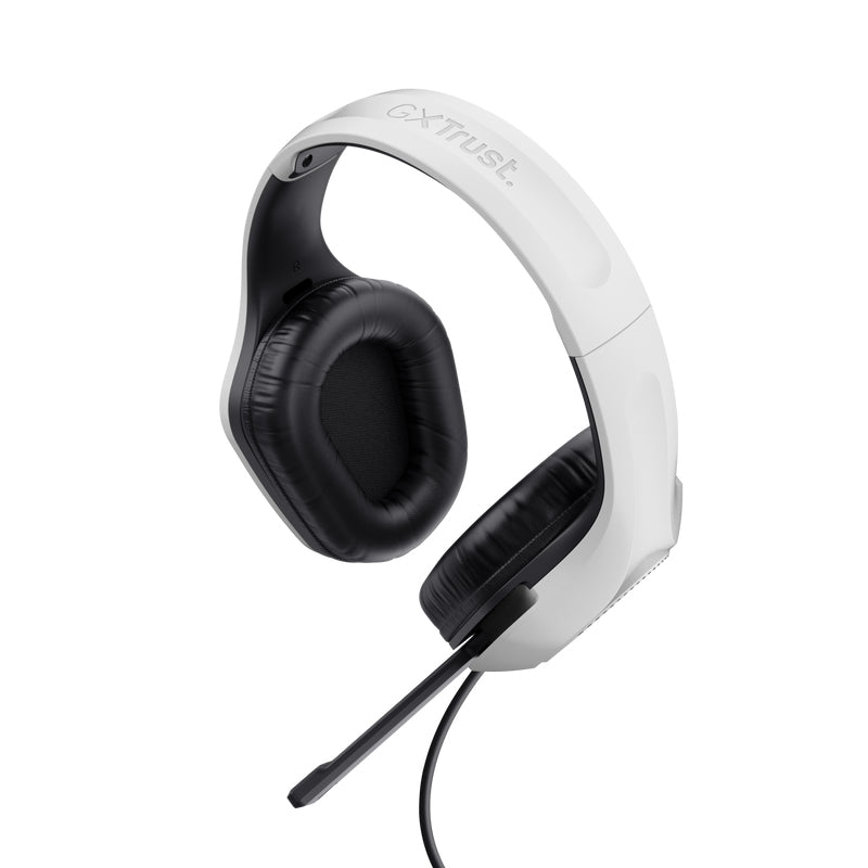 Casque Gamer filaire Trust GXT 415 Zirox (Blanc)