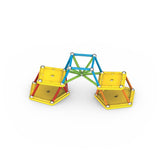Jeu de construction magnétique - GEOMAG - Supercolor Recycled 60 pieces - Créativité - Magnétisme - Écoresponsable