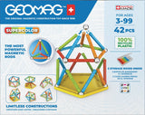 Geomag Super Color Recycled 42 pieces multicolores