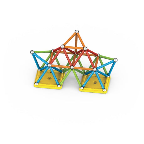 Jeu de construction magnétique - GEOMAG - Supercolor - 93 pieces - Magnétique - Des 3 ans