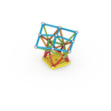 Jeu de construction magnétique - GEOMAG - Supercolor - 93 pieces - Magnétique - Des 3 ans