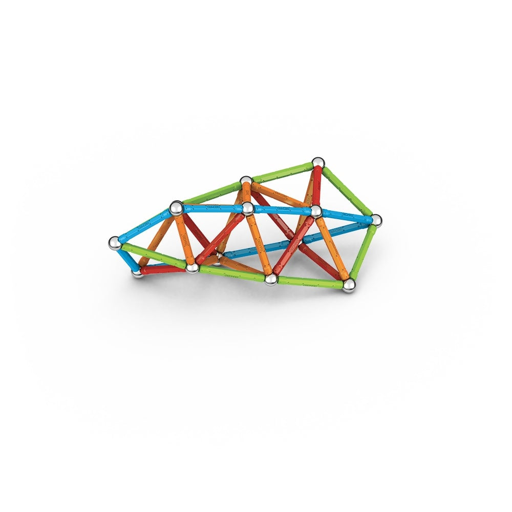 Jeu de construction magnétique - GEOMAG - Supercolor - 93 pieces - Magnétique - Des 3 ans