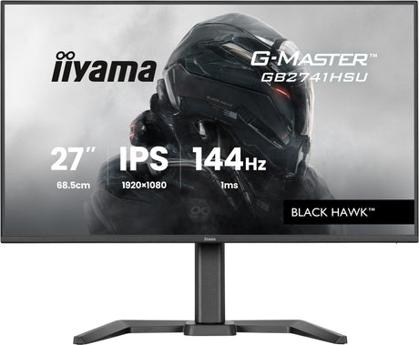 Ecran PC Gamer - IIYAMA - 27 - 144Hz - Dalle IPS - 1ms - Réglable en hauteur - G-Master Black Hawk