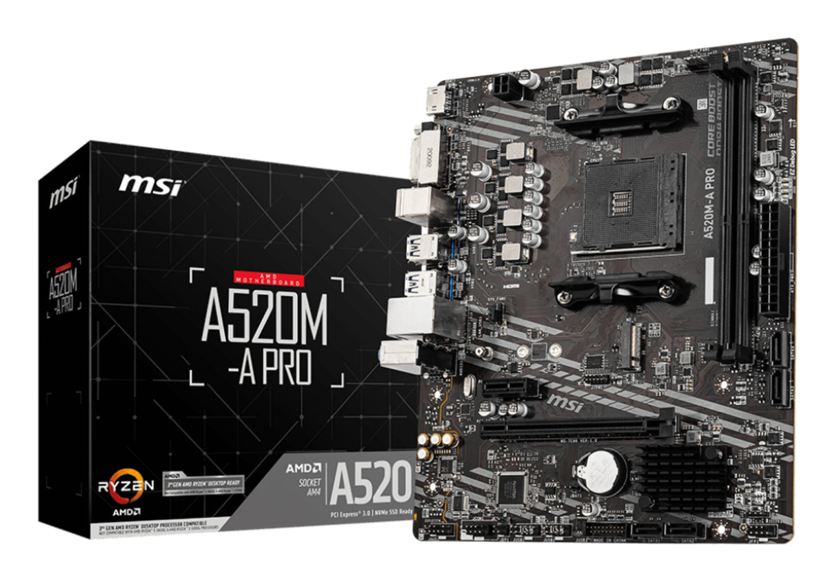 Carte Mere - MSI - A520M-A PRO - (911-7C96-020)