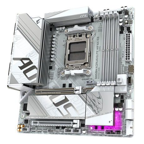 Carte mere - GIGABYTE - B850M AORUS ELITE WIFI6E ICE