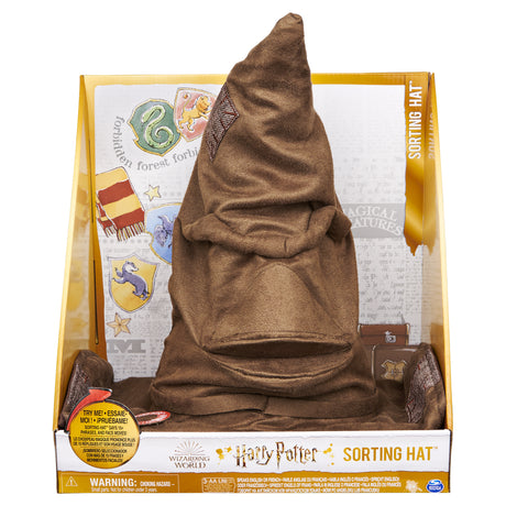 Chapeau Magique Interactif - Wizarding World - Choix de Maison - Gryffondor - Serpentard - Serdaigle - Poufsouffle