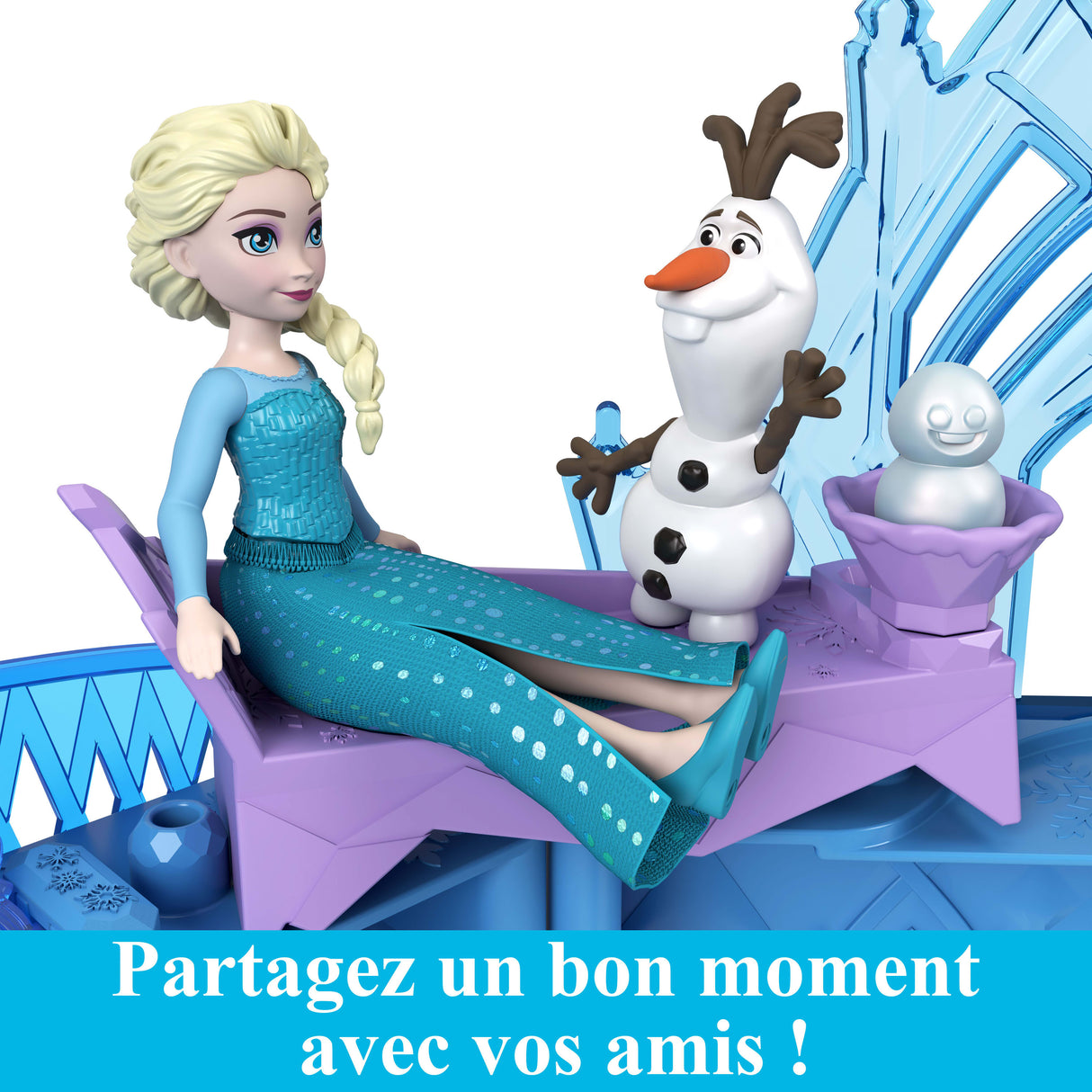 Disney-Palais De Glace D'Elsa La Reine Des Neiges Histoires a Empiler - 3 ans+- JDP63