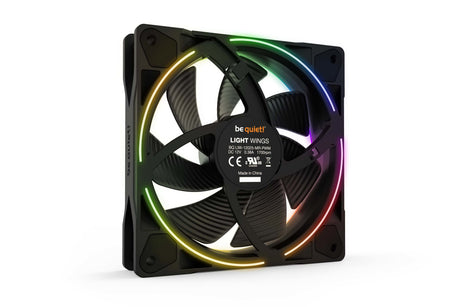 Ventilateur de boitier be quiet! Light Wings RGB - 12cm (Noir)