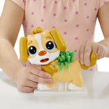 Play-Doh Le cabinet vétérinaire avec chien, avec 5 pots de pâte a modeler et 10 outils, jouet périscolaire, Les classiques