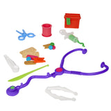 Play-Doh Le cabinet vétérinaire avec chien, avec 5 pots de pâte a modeler et 10 outils, jouet périscolaire, Les classiques