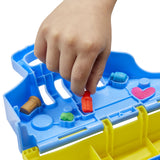 Play-Doh Le cabinet vétérinaire avec chien, avec 5 pots de pâte a modeler et 10 outils, jouet périscolaire, Les classiques