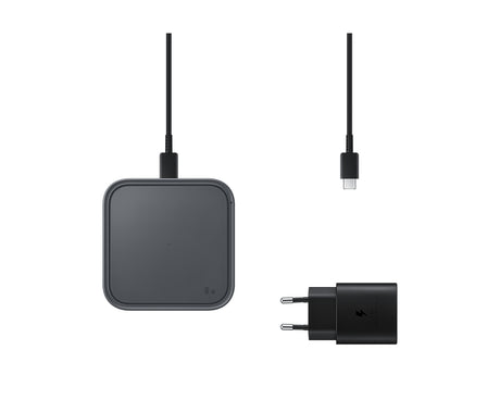 Chargeur sans fil rapide 15W SAMSUNG - Pad Induction - Sans adaptateur secteur - Noir