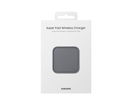 Chargeur sans fil rapide 15W SAMSUNG - Pad Induction - Sans adaptateur secteur - Noir