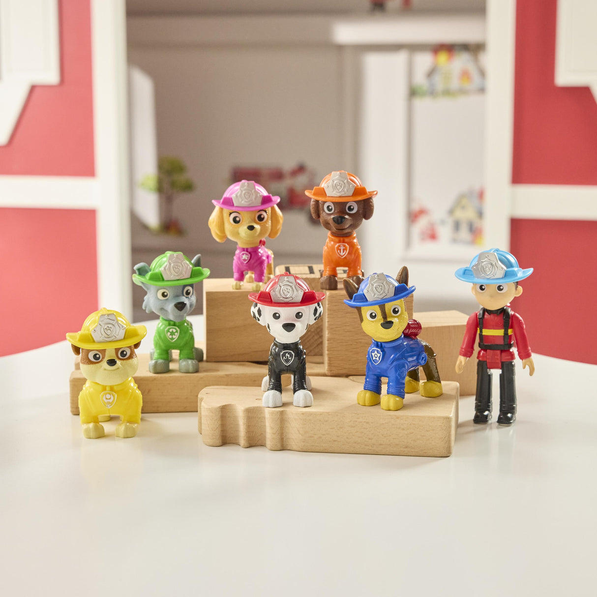 Figurines Pat Patrouille Fire Rescue Multipack