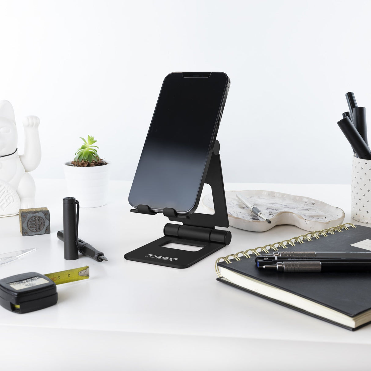 Support tablette universel sur pied Tooq Keops (Noir)