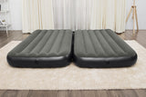 Lit 3 en 1 - BESTWAY - Airbed Tritech™ Connect and Rest™ - Lits jumeaux, lit surélevé, lit king size - 188 x 99 x 25 cm - 150 kg