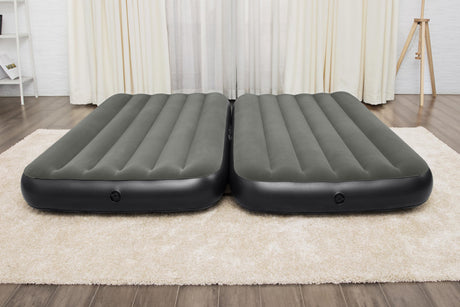 Lit 3 en 1 - BESTWAY - Airbed Tritech™ Connect and Rest™ - Lits jumeaux, lit surélevé, lit king size - 188 x 99 x 25 cm - 150 kg