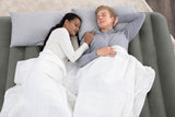 Lit 3 en 1 - BESTWAY - Airbed Tritech™ Connect and Rest™ - Lits jumeaux, lit surélevé, lit king size - 188 x 99 x 25 cm - 150 kg