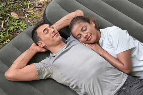 Lit 3 en 1 - BESTWAY - Airbed Tritech™ Connect and Rest™ - Lits jumeaux, lit surélevé, lit king size - 188 x 99 x 25 cm - 150 kg