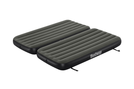 Lit 3 en 1 - BESTWAY - Airbed Tritech™ Connect and Rest™ - Lits jumeaux, lit surélevé, lit king size - 188 x 99 x 25 cm - 150 kg