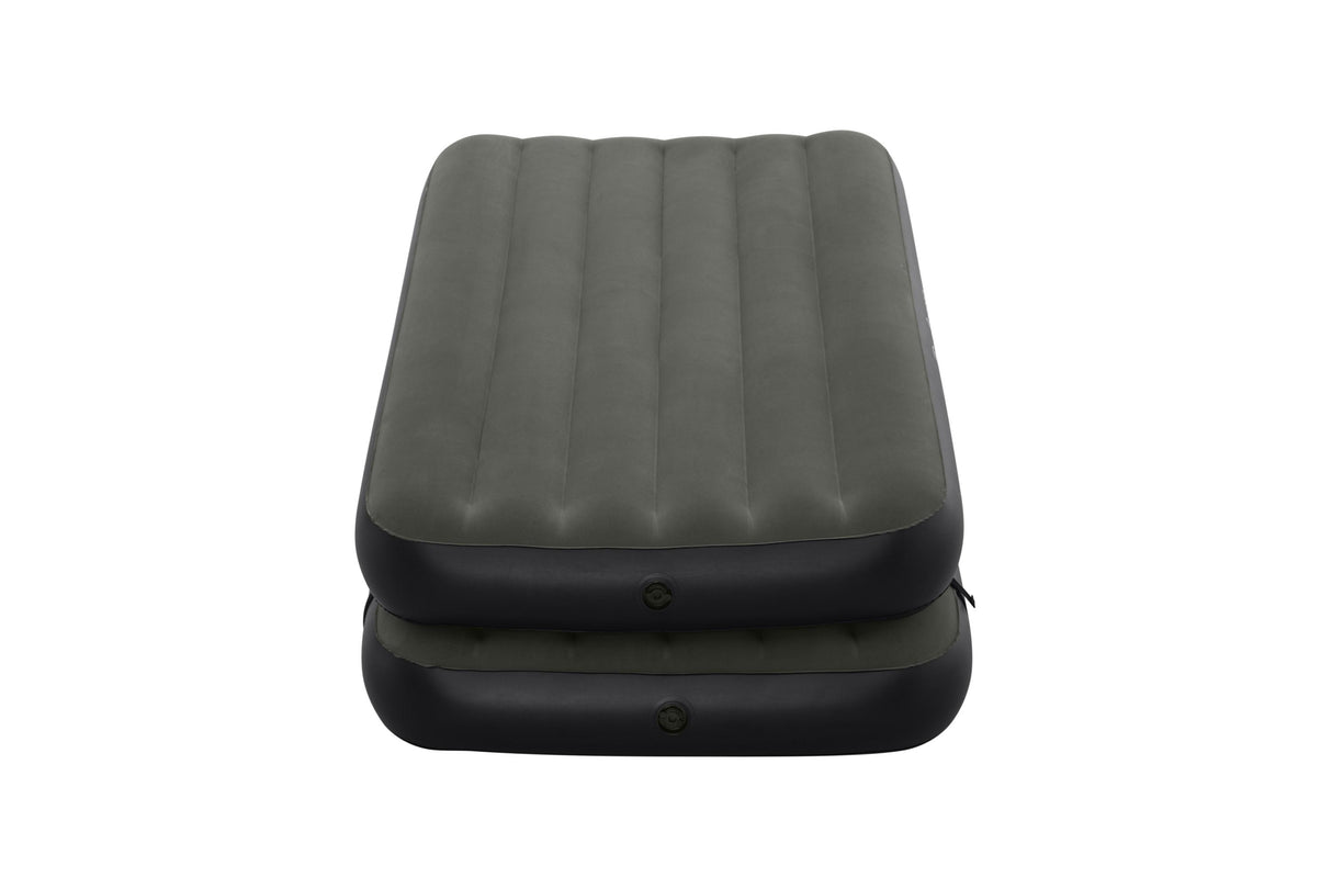 Lit 3 en 1 - BESTWAY - Airbed Tritech™ Connect and Rest™ - Lits jumeaux, lit surélevé, lit king size - 188 x 99 x 25 cm - 150 kg
