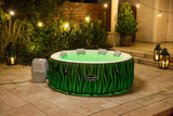 Spa gonflable BESTWAY - Lay-Z-Spa Hollywood - 196 x 66 cm - 4 a 6 places - Rond (Couverture, cartouche, diffuseur, LED...)