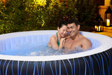 Spa gonflable BESTWAY - Lay-Z-Spa Hollywood - 196 x 66 cm - 4 a 6 places - Rond (Couverture, cartouche, diffuseur, LED...)