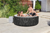 Spa gonflable BESTWAY - Lay-Z-Spa Hollywood - 196 x 66 cm - 4 a 6 places - Rond (Couverture, cartouche, diffuseur, LED...)