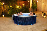 Spa gonflable BESTWAY - Lay-Z-Spa Hollywood - 196 x 66 cm - 4 a 6 places - Rond (Couverture, cartouche, diffuseur, LED...)