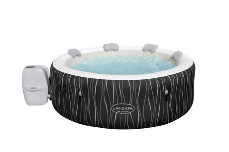 Spa gonflable BESTWAY - Lay-Z-Spa Hollywood - 196 x 66 cm - 4 a 6 places - Rond (Couverture, cartouche, diffuseur, LED...)