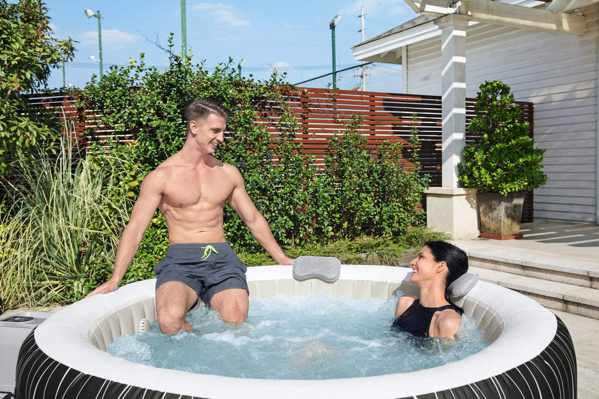 Coussins rembourrés pour Lay-Z-Spa - BESTWAY - 23 x 13 x 5 cm - Soutien optimal de la tete et de la nuque