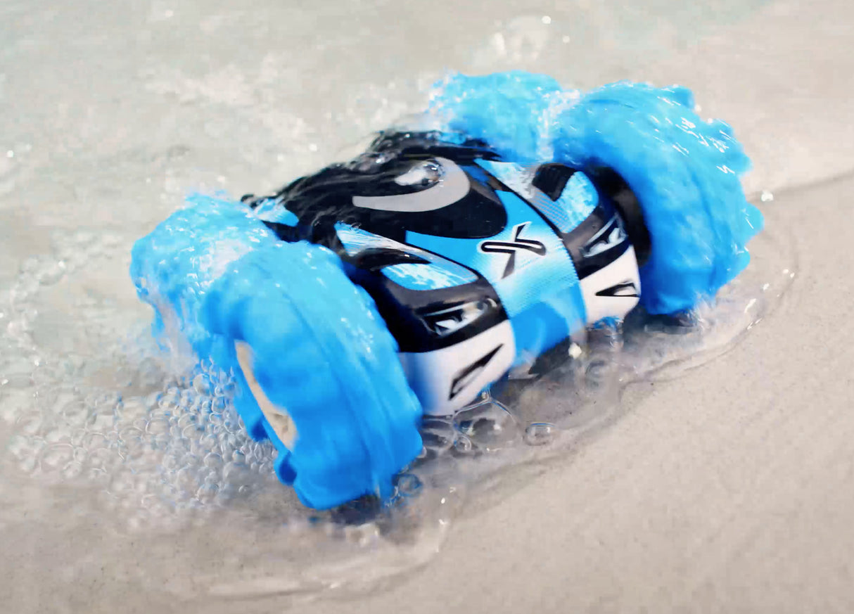 Voiture télécommandée amphibie EXOST 360 AQUACROSS - Tout terrain - Batterie rechargeable USB - Des 5 ans