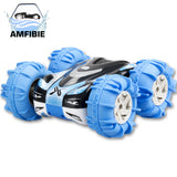 Voiture télécommandée amphibie EXOST 360 AQUACROSS - Tout terrain - Batterie rechargeable USB - Des 5 ans