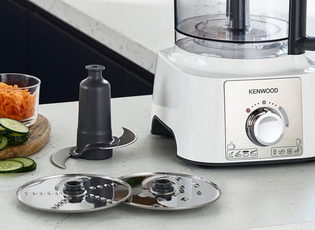 Robot multifonction - KENWOOD - MultiPro Express FDP65.450WH - 1000 W - 3 L - 2 vitesses - Blender 1,5 L - Blanc