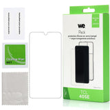 WE PACK verre trempé et coque de protection transparente TCL 40SE