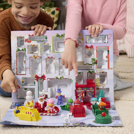 Calendrier de l'Avent - 24 surprises - Figurines et accessoires - des 3 ans - La Pat'Patrouille