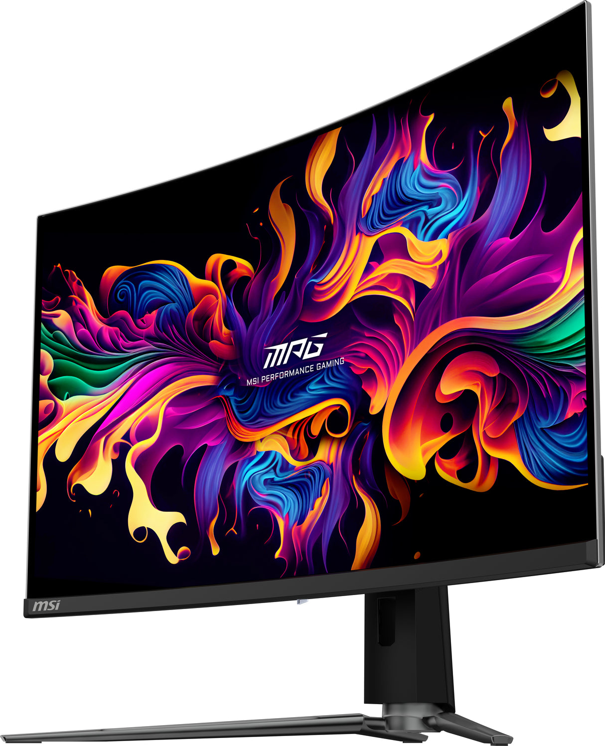 Ecran PC Gamer incurvé - MSI - 31,5 - UHD - 240Hz - Dalle QD-OLED - 0,03ms - Ajustable en hauteur - MPG 321CURX QD-OLED