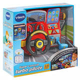 Simulateur de conduite pour enfant - VTECH Super Console Turbo Pilote - Écran couleur et 20 jeux inclus