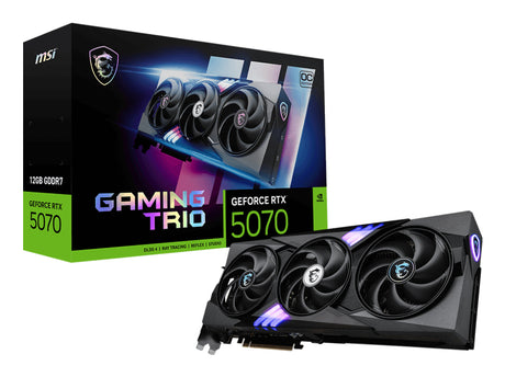 MSI - Carte graphique interne - GeForce RTX 5070 12G GAMING TRIO OC