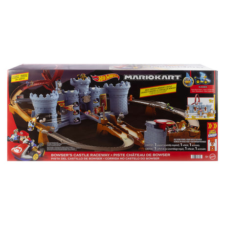 Hot Wheels - Coffret Mario Kart Château de Bowser - Avec véhicule Kamek - Hot Wheels - JHD24