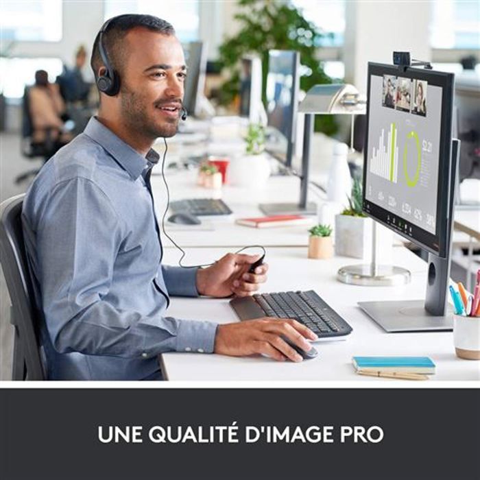 Webcam - Full HD 1080p - Logitech - C920 - Microphone intégré