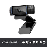 Webcam - Full HD 1080p - Logitech - C920 - Microphone intégré