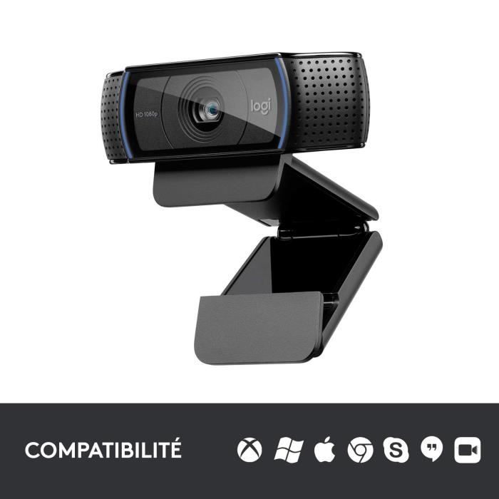 Webcam - Full HD 1080p - Logitech - C920