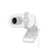 Webcam - Full HD 1080p - Logitech - Brio 100 - Microphone intégré - Blanc
