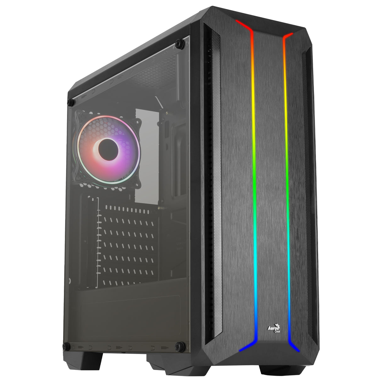Boitier Moyen Tour ATX AeroCool Skyline v2 RGB avec panneau vitré (Noir)